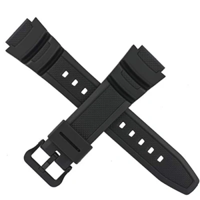 Afbeelding van Casio Originele horlogeband voor W 218H 218 zwart 10569210 band, riem