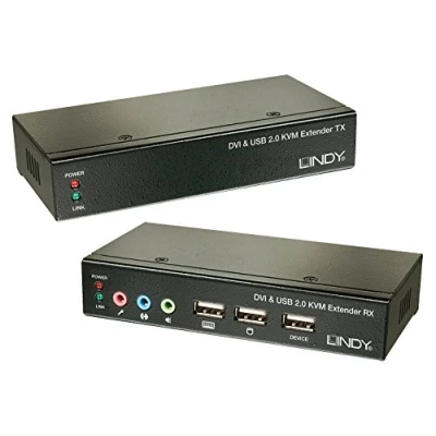Afbeelding van LINDY 39377 KVM extender DVI 1920 x 1200 Pixel