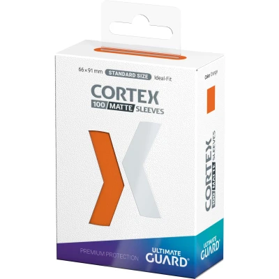 Afbeelding van Ultimate Guard Matte Cortex Sleeves: Orange (100 stuks)