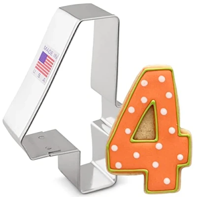 Afbeelding van Ann Clark Cookie Cutters Nummer 4 / #4, 8,26 cm