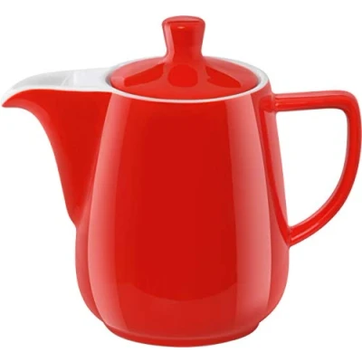 Afbeelding van Melitta 219094 porseleinen koffiekan, 0,6 l, rood