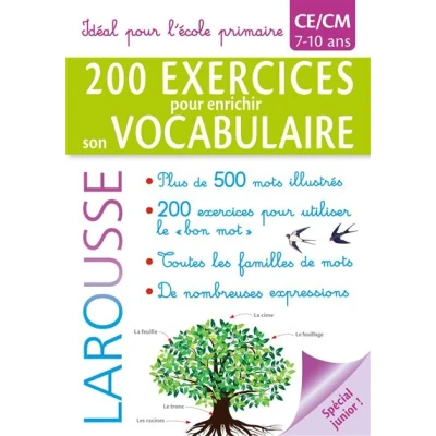 Image de 200 exercices pour enrichir son vocabulaire