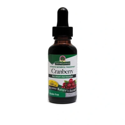 Afbeelding van Cranberry, Alcohol Free, 10000 mg (30 ml) Nature&#039;s Answer