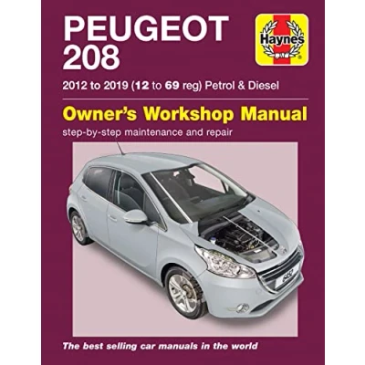 Afbeelding van Peugeot 208 petrol &amp; diesel (2012 to 2019) 12 69 reg