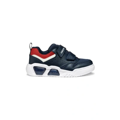 Afbeelding van Geox Babyschoenen voor kinderen, Maat: 33, Navy red Kunststof/ textiel