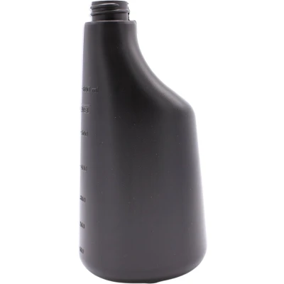 Afbeelding van Fles 600 ml polyethyleen zwart