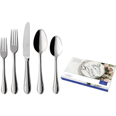 Afbeelding van Villeroy &amp; Boch Tafelbesteck 30tlg. 44x28x5cm Zilver