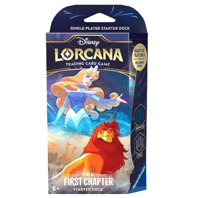 Image de Carte a Collectionner Disney Lorcana Starter Deck Sapphire &amp; Steel Ravensburger