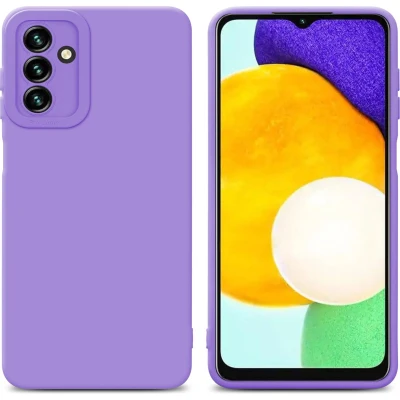 Afbeelding van Cadorabo Hoesje geschikt voor Samsung Galaxy A13 5G in Fluid LICHT PAARS Beschermhoes gemaakt van flexibel TPU silicone Cover Case