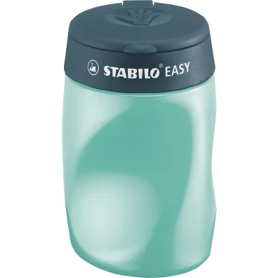 Afbeelding van STABILO EASYsharpener Ergonomische 3 in 1 Puntenslijper Rechtshandig Petrol Geschikt Voor Alle Potloden