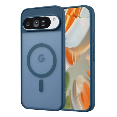 Afbeelding van imoshion Hoesje Geschikt voor Google Pixel 9 Pro XL Color Guard Backcover MagSafe Donkerblauw