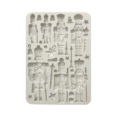 Afbeelding van Stamperia The Nutcracker Silicon Mould A5 Soldiers (KACMA533)