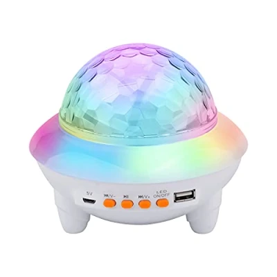 Afbeelding van GRIFEMA GD1002 2 Sterrenprojector voor kinderen, plafond, 360 graden draaibaar, sterrenhemel, licht met USB interface, Bluetooth, Kerstmis, verjaardag, slaapkamer