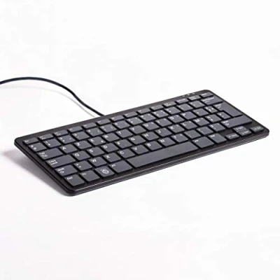 Afbeelding van Raspberry Pi FR Keyboard zwart/grijs AZERTY