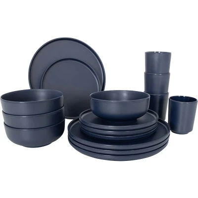 Afbeelding van Bo Camp Industrial Servies Patom 16 Stuks Blauw