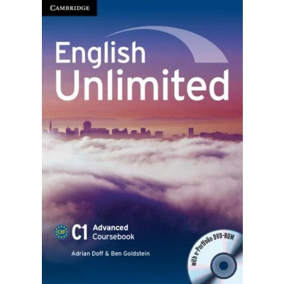 Afbeelding van English Unlimited Adv coursebook + e portfolio dvd