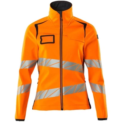 Afbeelding van Mascot Accelerate Safe Softshell jas 19012 143 hi vis oranje/donkermarine
