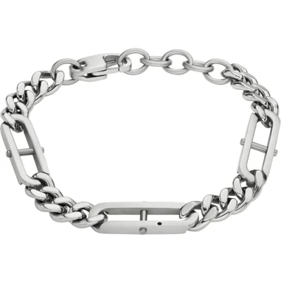 Afbeelding van Fossil Heritage TONE Armband silvercoloured, Heren, Maat: One Size, Silver coloured