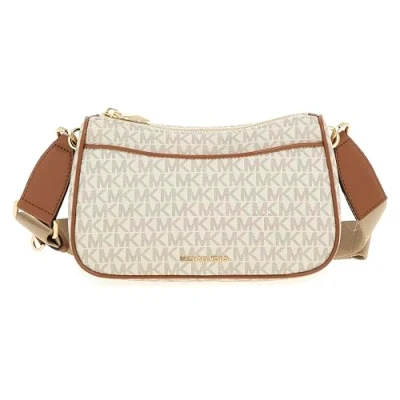 Afbeelding van Michael Kors JET SET BODY Strap Schoudertas, Dames, Maat: One Size, Vanilla
