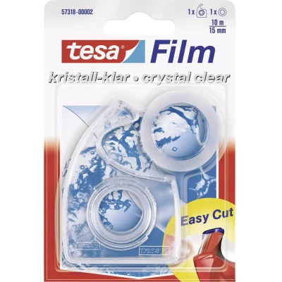 Afbeelding van tesa Bürokleinmaterial 57318 00002 04 tesafilm Kristalhelder Transparant (l x b) 10 m 15 mm 1 stuk(s)