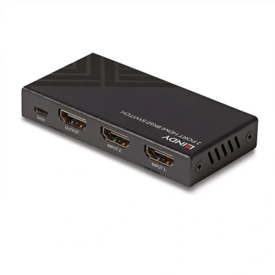 Image de Lindy Commutateur vidéo/audio 8K60 2 x HDMI de bureau