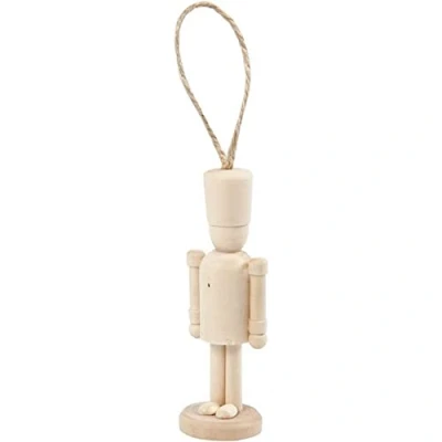 Afbeelding van Creotime Houten Figuur Hat 9 Cm Blank Per Stuk