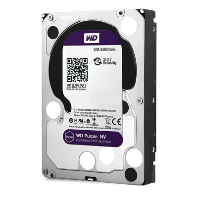 Image de Western Digital Purple NV 8000Go Série ATA III Disque dur Disques durs (3.5&quot; 8000 Go dur)