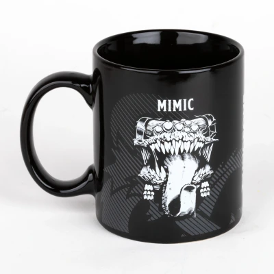 Afbeelding van Konix Dungeons &amp; Dragons Mok, keramiek, 320 ml, Mimic, zwart en wit