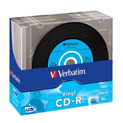 Image de Verbatim Cd r Vinyl X10 52x