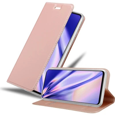 Afbeelding van Cadorabo Hoesje geschikt voor Realme GT 2 / Neo in CLASSY ROSE GOUD Beschermhoes met magnetische sluiting, standfunctie en kaartvakje Book Case Cover Etui