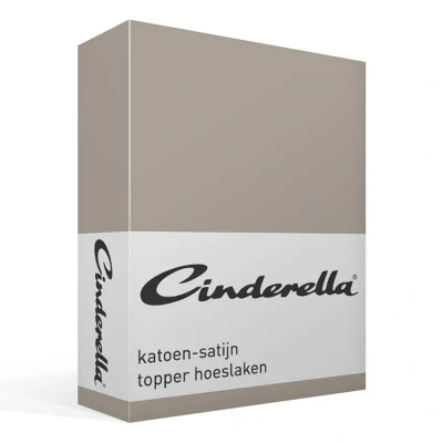 Afbeelding van Cinderella Sundays Topper Hoeslaken (tot 15 cm) Satijn 180x200