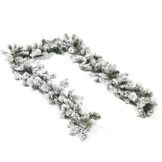 Afbeelding van Everlands Imperial pine Guirlande 25x270cm sneeuw