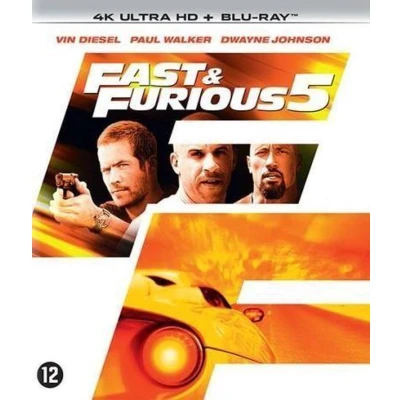 Afbeelding van Fast &amp; Furious 5 (4K Ultra HD Blu ray)