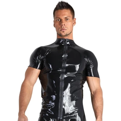Afbeelding van Mannen Latex shirt M