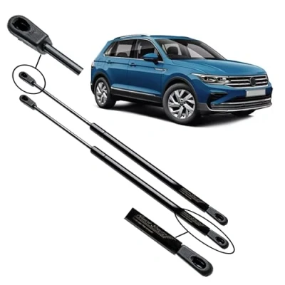 Afbeelding van Ramor Strutz 2 Gasveren Achterklep Compatibel met VW Tiguan 2016 2023. Vervanging voor 5NA827550B, 5NA827550