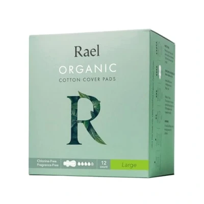 Afbeelding van Rael, Organic Cotton inlegzolen, maat L, 12 stuks