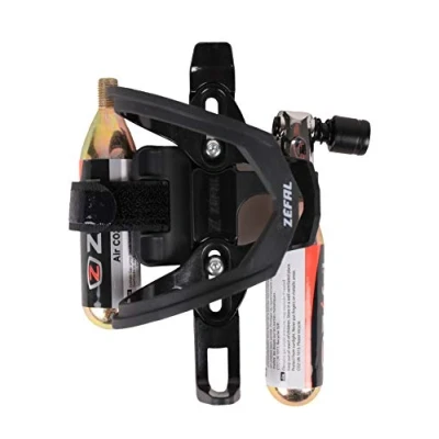 Image de Porte bidon zefal z2i et kit c02 noir composite renforce fibres de verre (ez big shot/co2)