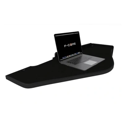 Afbeelding van F CORE truck accessoires Tabletten dashboard compatibiliteit voor RENAULT T 01.14 04.21 Dubbel ZWART