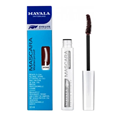 Afbeelding van Mavala Waterdichte mascara bruin behandeling