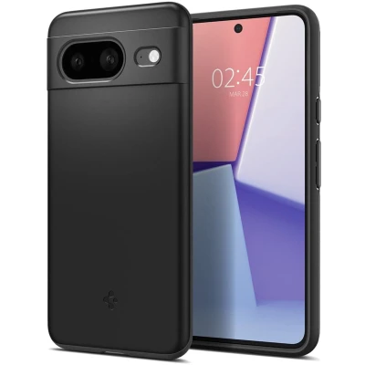 Afbeelding van Spigen Thin Fit Hoesje voor de Google Pixel 8 Back Cover Zwart