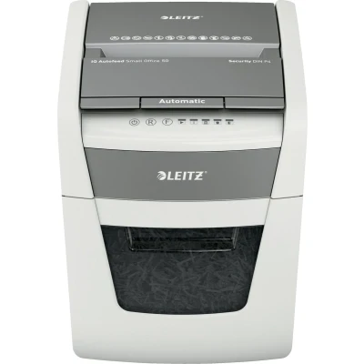 Afbeelding van Leitz Iq Auto+ Small Office 50x Papiervernietiger P4