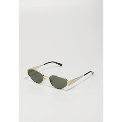Afbeelding van Gucci Zonnebril goldcoloured/grey, Dames, Maat: 55, Gold/coloured/grey