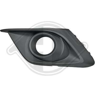 Afbeelding van DIEDERICHS 5620047 Bumper Grill Links voor voertuigen met mistlampen MAZDA: 3 Hatchback