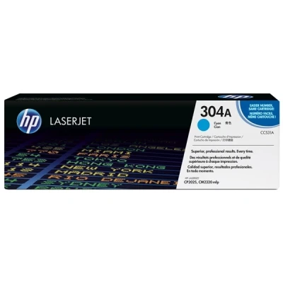 Image de HP 304A cyan originale LaserJet cartouche de toner ( CC531A ) Contract