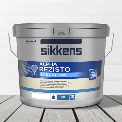 Afbeelding van Sikkens Alpha Rezisto Easy Clean Mat 10 Liter Matte Muurverf