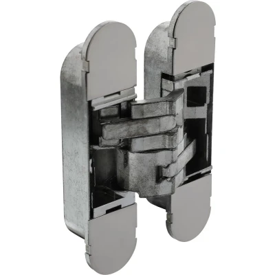 Afbeelding van GU Intersteel scharnier 130 x 30 mm zamak â nikkel 3d verstelbaar