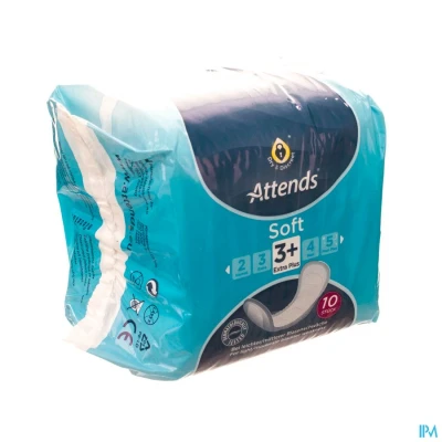 Afbeelding van Attends Inlegger soft extra plus 3 (10st)