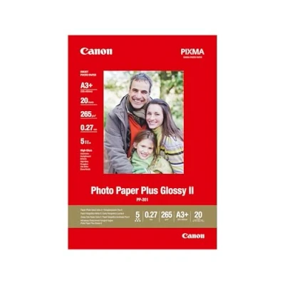 Afbeelding van Canon PP 201 Photo Paper Plus Glossy II 275 gram A3+ (20 vel) Fotopapier