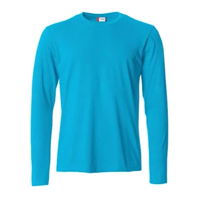 Afbeelding van Clique Basic T L/S 029033 Turquoise M