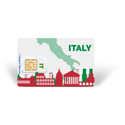 Afbeelding van eSIM Italië Unlimited 30 Dagen Data Prepaid Met Snel 4G/5G Internet En Bellen Op Reis In Europa Airport Telecom